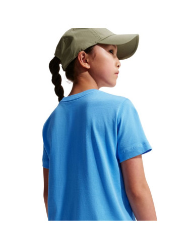 Koszulka dla dzieci nike sportswear jasnoniebieska fz5177 412