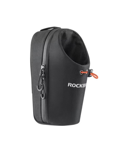 Torba rowerowa rockbros p002 na kierownicę kompatybilna z hulajnogami i miejskimi rowerami składanymi 1.5l - czarna