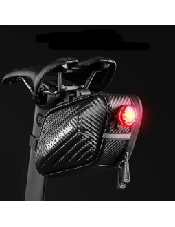 Torba rowerowa rockbros b59 podsiodłowa 1,5l - czarna 2