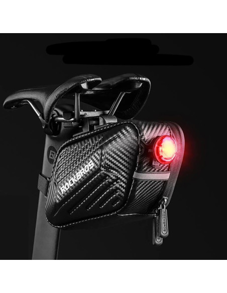 Torba rowerowa rockbros b59 podsiodłowa 1,5l - czarna