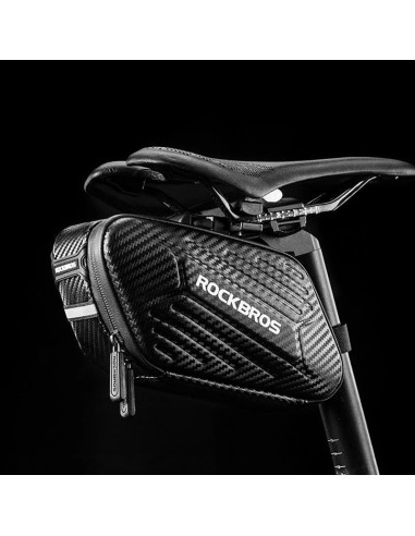 Torba rowerowa rockbros b59 podsiodłowa 1,5l - czarna