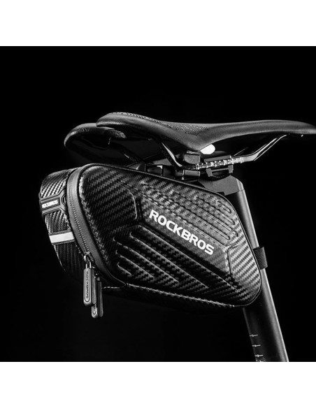 Torba rowerowa rockbros b59 podsiodłowa 1,5l - czarna