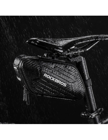 Torba rowerowa rockbros b59 podsiodłowa 1,5l - czarna