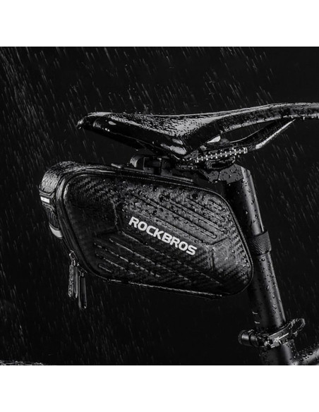 Torba rowerowa rockbros b59 podsiodłowa 1,5l - czarna