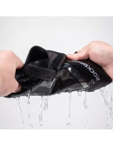 Osłona przeciwpotna rockbros d78 z kieszenią i okienkiem na telefon - czarna