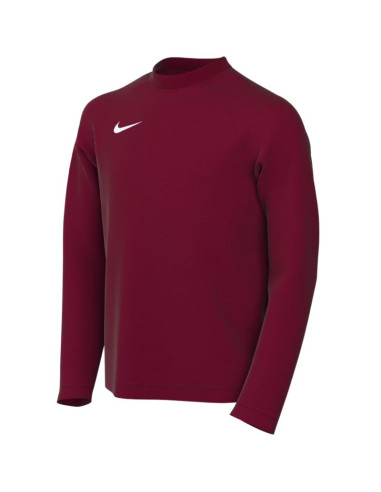 Koszulka dla dzieci nike dri-fit park viii longsleeve bordowa hv8239 677