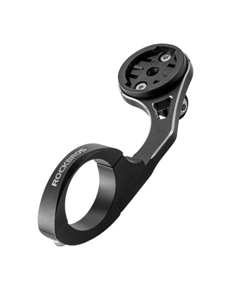 Uchwyt rowerowy 2w1 rockbros fk-301 na kierownicę do licznika/nawigacji i kamerki/oświetlenia - czarny