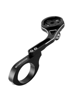 Uchwyt rowerowy 2w1 rockbros fk-301 na kierownicę do licznika/nawigacji i kamerki/oświetlenia - czarny 2