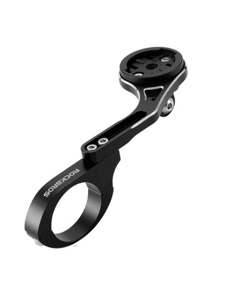 Uchwyt rowerowy 2w1 rockbros fk-301 na kierownicę do licznika/nawigacji i kamerki/oświetlenia - czarny