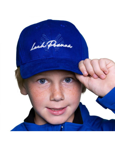 Czapka baseballowa dziecięca lp skrzydełka niebieska