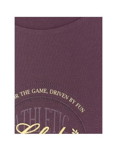 T-shirt oversize z nadrukiem damski  4f 4frss25ttshf2791-50s