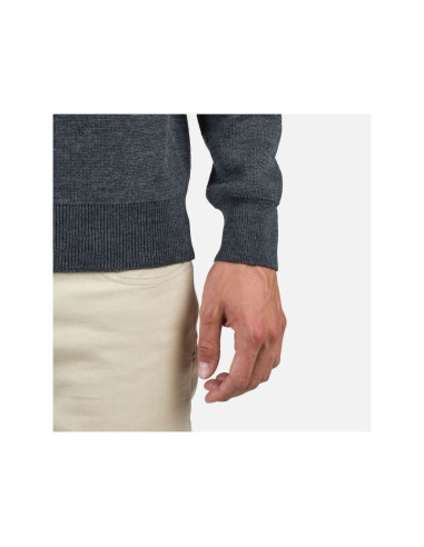 Sweter rossignol alpine half zip szary