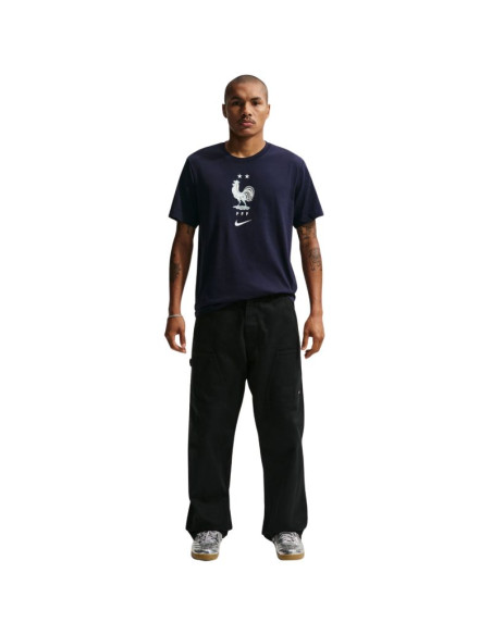 Koszulka męska nike fff soccer granatowa ih2181 498