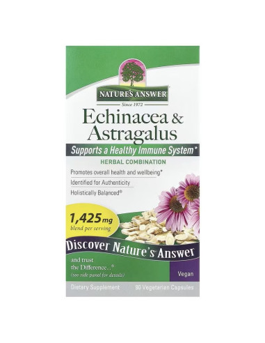 Echinacea & Astragalus - Jeżówka Purpurowa & Traganek (90 Kaps.)