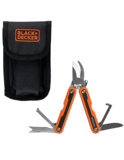 Zestaw survivalowy turystyczny scyzoryk 6w1 black + decker