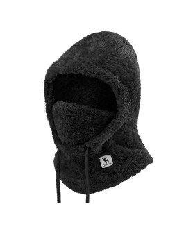 Kominiarka narciarska qunature arctic velvet rozmiar l - czarna 2