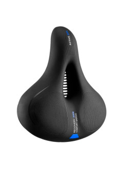 Siodełko rowerowe rockbros aq-6090b - czarno-niebieskie