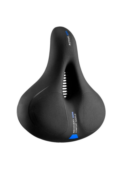 Siodełko rowerowe rockbros aq-6090b - czarno-niebieskie