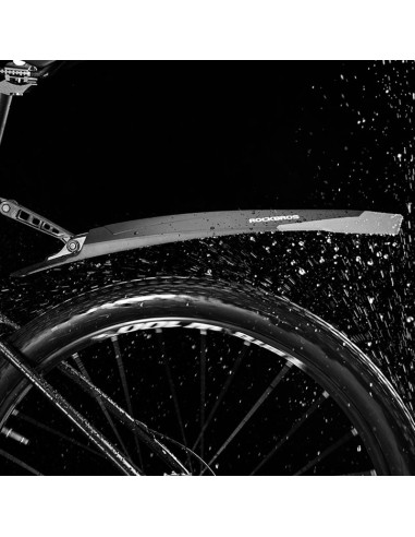 Zestaw błotników rowerowych rockbros dnb-890 - czarny