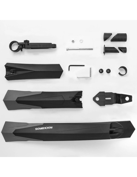 Zestaw błotników rowerowych rockbros dnb-890 - czarny