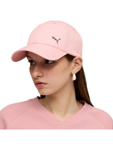 Czapka z daszkiem puma ess metal bb różowa 25994 18