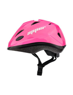 Kask rowerowy meteor ks07 apper rozm. m 52-56 cm różowy 24899 2