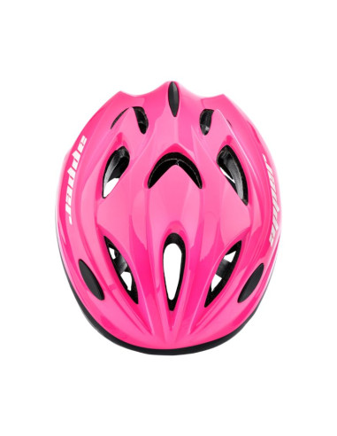 Kask rowerowy meteor ks07 apper rozm. m 52-56 cm różowy 24899