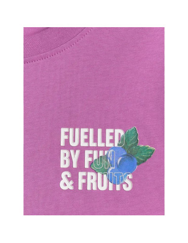 T-shirt loose z nadrukiem dziewczęc 4f 4fjrss26ttshf3827-51s