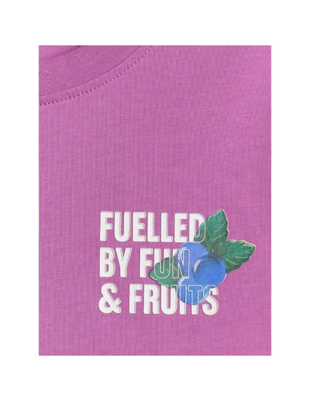 T-shirt loose z nadrukiem dziewczęc 4f 4fjrss26ttshf3827-51s