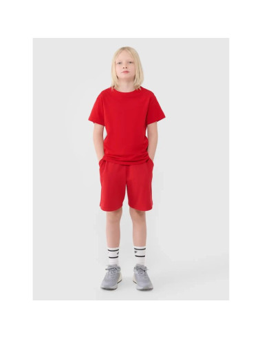 Spodenki dresowe chłopięce 4f 4fjwss25tshom627-62s