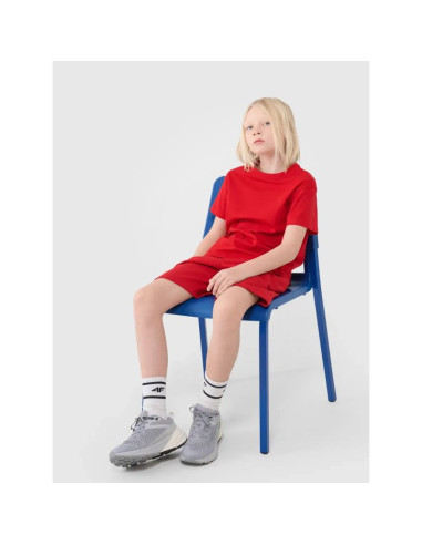 Spodenki dresowe chłopięce 4f 4fjwss25tshom627-62s