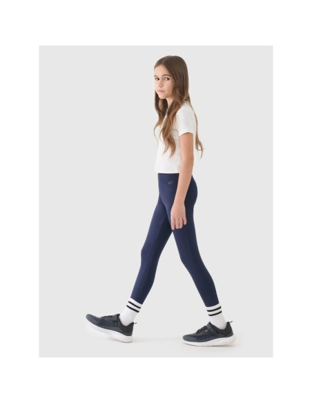 Legginsy dzianinowe dziewczęce 4f 4fjwmm00ttigf220-31s