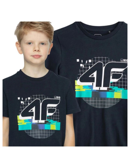 T-shirt chłopięcy 4f 4fjwss26ttshm4233-20s