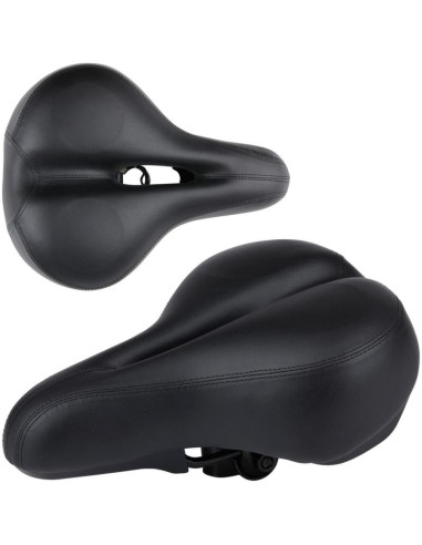 Siodło rowerowe sportowe żelowe 28x21cm dunlop