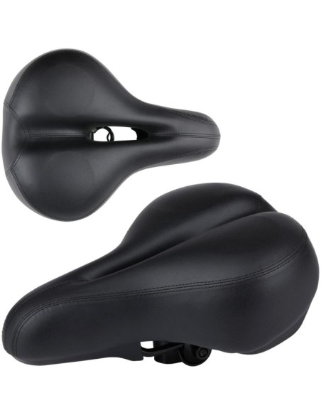 Siodło rowerowe sportowe żelowe 28x21cm dunlop