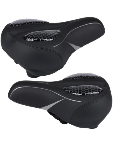 Siodło rowerowe sportowe żelowe 21x27cm dunlop