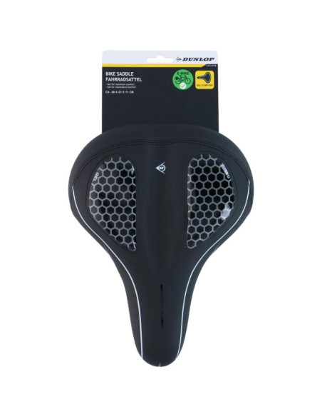 Siodło rowerowe sportowe żelowe 21x27cm dunlop