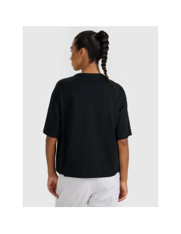 T-shirt oversize z nadrukiem damski 4f 4frss25ttshf2979-20s 2