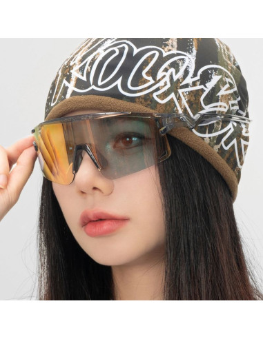 Czapka termiczna rockbros ydm001 dwustronna rozmiar uniwersalny - brązowy