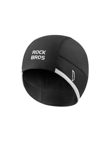 Czapka rowerowa rockbros m016 zimowa wiatroodporna rozmiar 54-61 cm - czarna