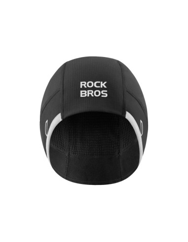 Czapka rowerowa rockbros m016 zimowa wiatroodporna rozmiar 54-61 cm - czarna