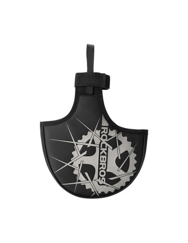 Osłona transportowa na mechanizm korbowy rockbros d76 - czarno-szara