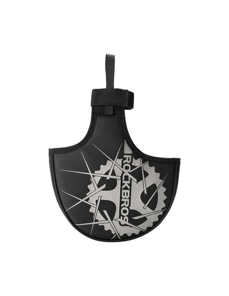 Osłona transportowa na mechanizm korbowy rockbros d76 - czarno-szara