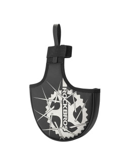 Osłona transportowa na mechanizm korbowy rockbros d76 - czarno-szara 2