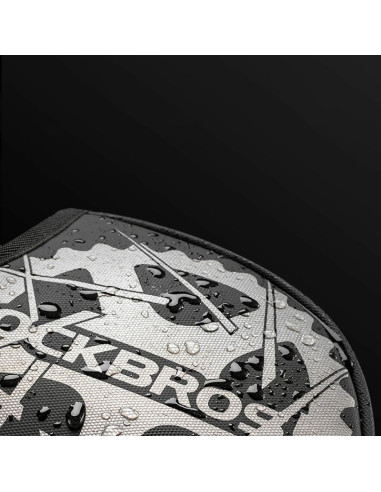 Osłona transportowa na mechanizm korbowy rockbros d76 - czarno-szara