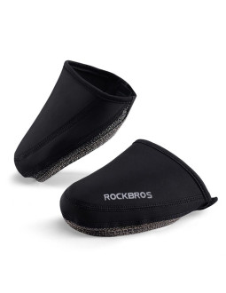 Noski na buty rockbros lf1030 wiatroodporne docieplające 39-45 cm - czarne
