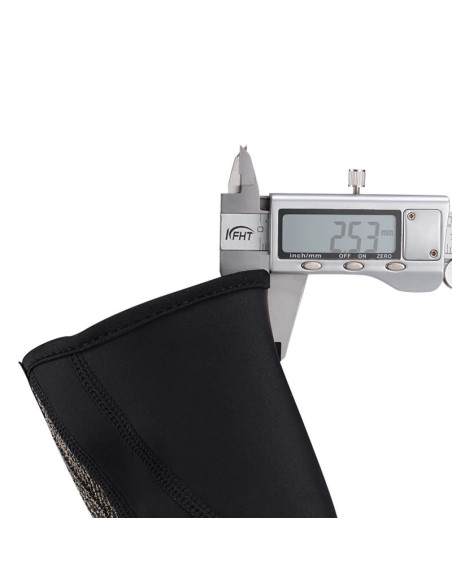 Noski na buty rockbros lf1030 wiatroodporne docieplające 39-45 cm - czarne