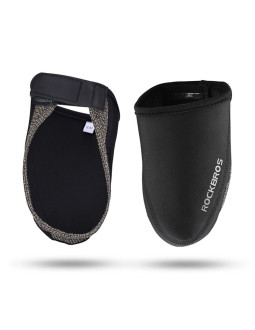 Noski na buty rockbros lf1030 wiatroodporne docieplające 36-42 cm  - czarne 2