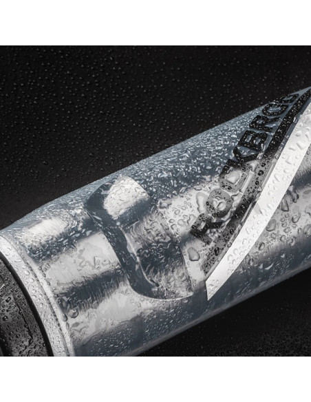 Bidon termiczny rockbros rowerowy 620 ml bez bpa - gradient czarny