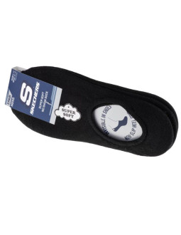 Skechers 3pk mens non terry no show s112219-blk czarne 41-46